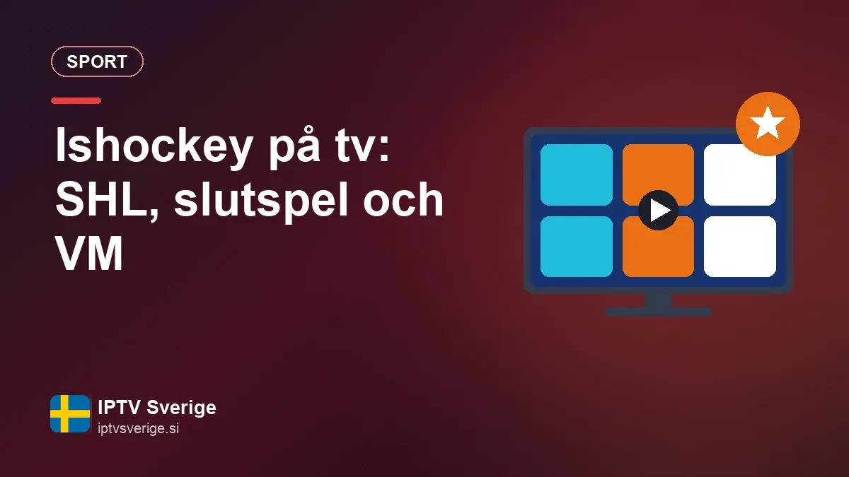 Ishockey på tv: så följer du SHL, slutspelet och VM från soffan Ishockey på tv: följ SHL och VM hemma i soffan