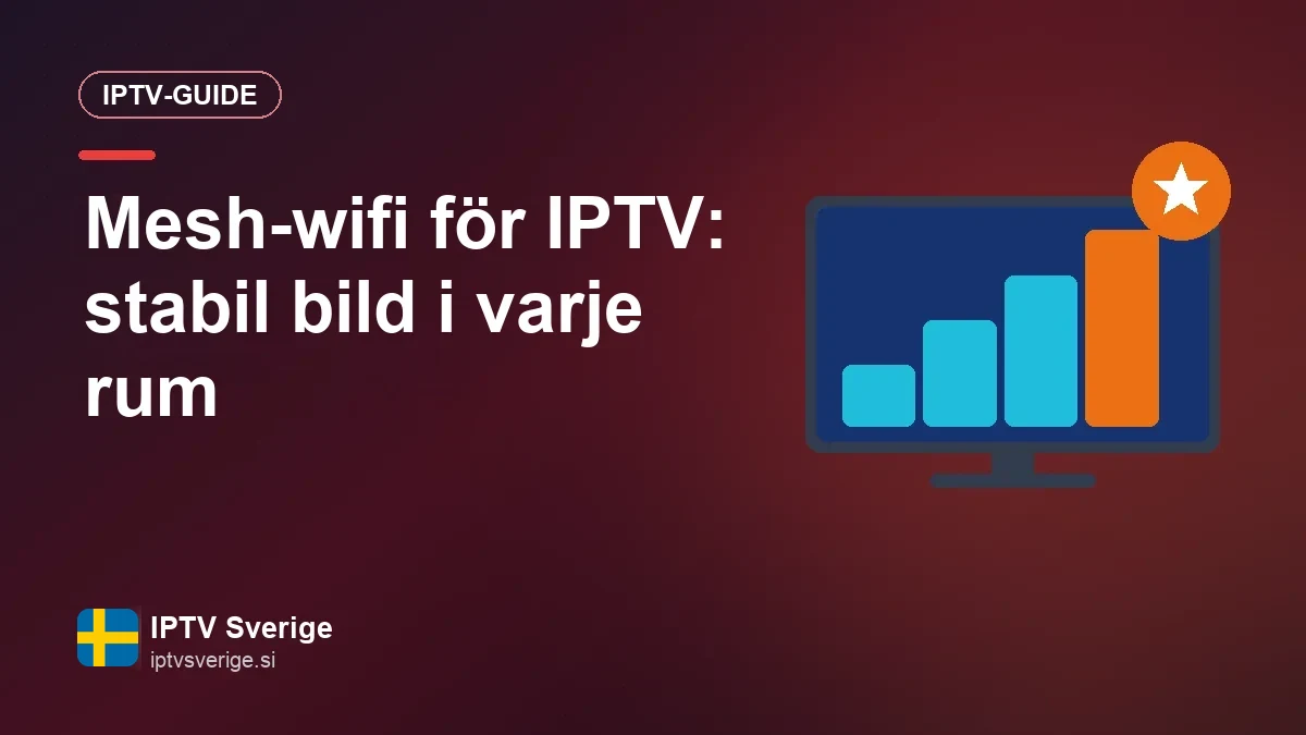 Mesh-wifi för IPTV: stark signal i hela hemmet Mesh-wifi med satelliter utspridda i en bostad