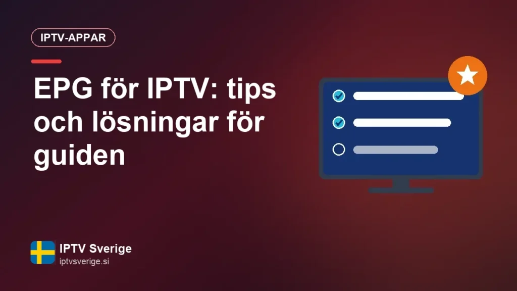 EPG för IPTV: tips och lösningar för guiden